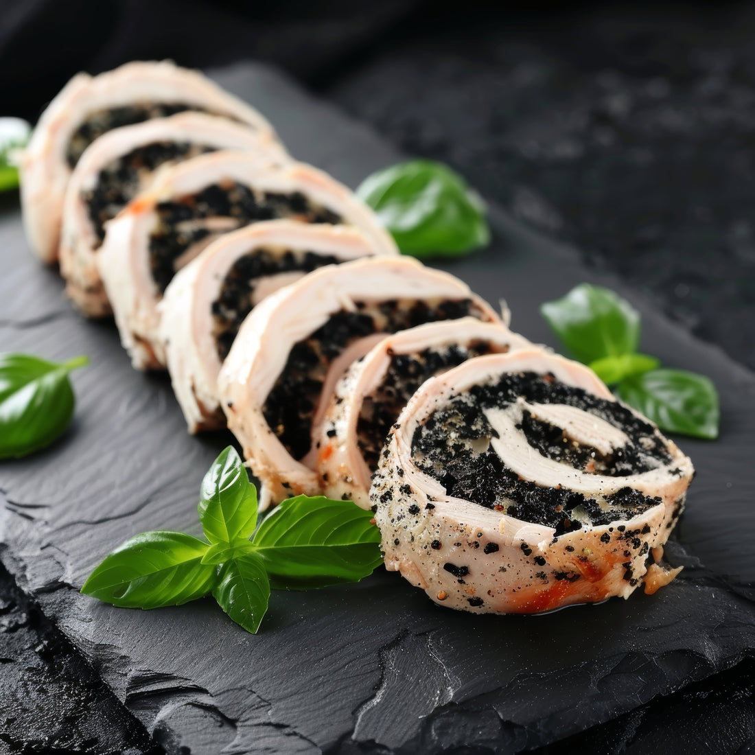 Involtini di petto di pollo al tartufo