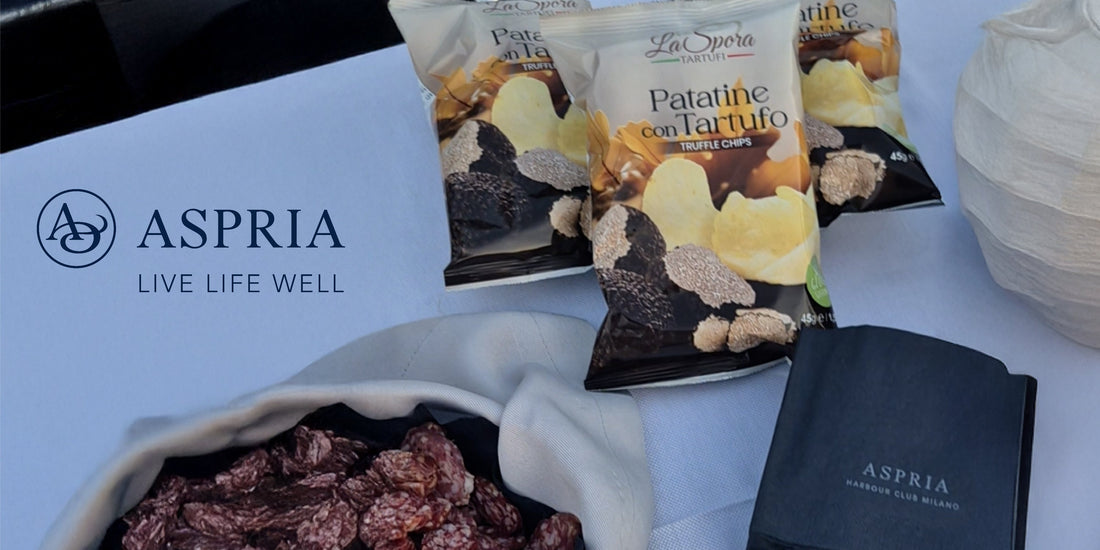 La Spora Tartufi porta il sapore del tartufo all'Aspria Tennis Cup di Milano!