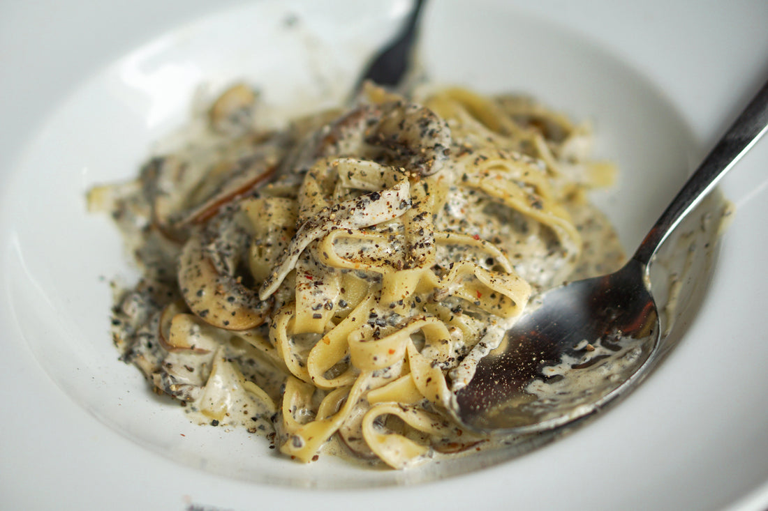 Pasta con crema di tartufo