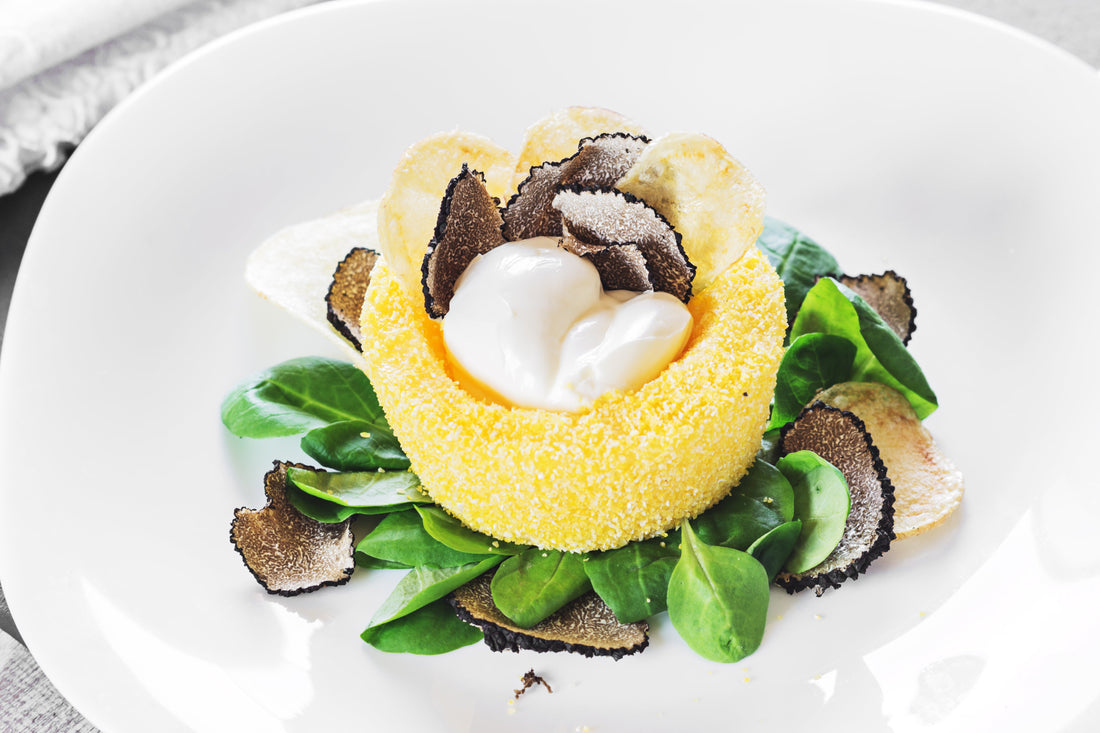 Sformatini di polenta al tartufo