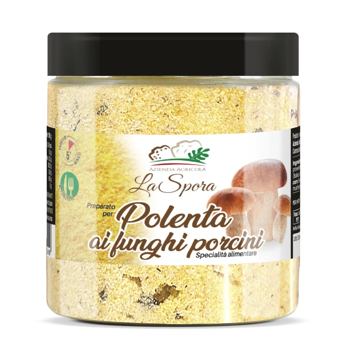 Polenta mit Steinpilzen