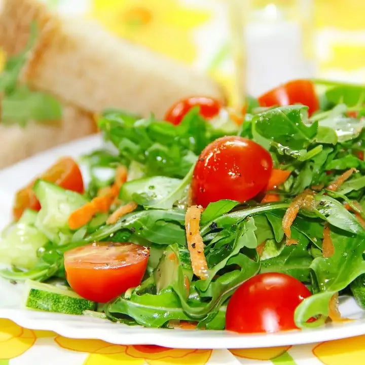 Dressing auf Basis von extra nativem Olivenöl mit weißem Trüffel