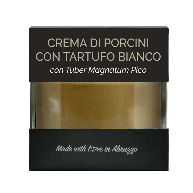 Crema di porcini con tartufo bianco