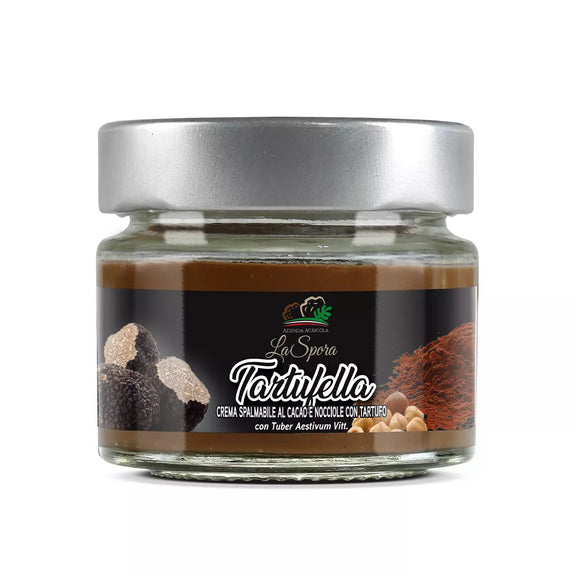 crema spalmabile cacao e nocciole con tartufo