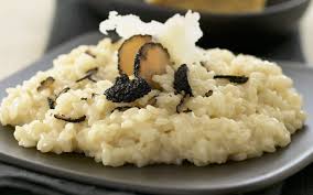 Risotto con Crema di Tartufo e Porcini