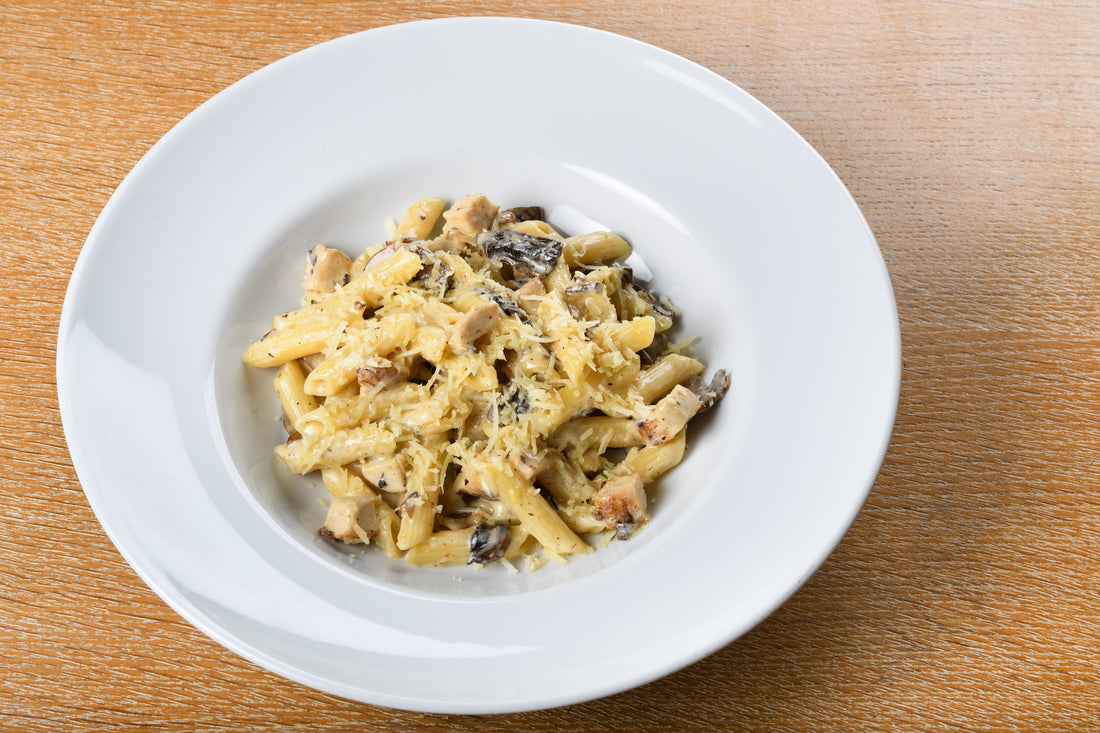 Penne con funghi porcini