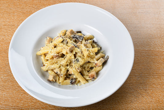 Penne con funghi porcini