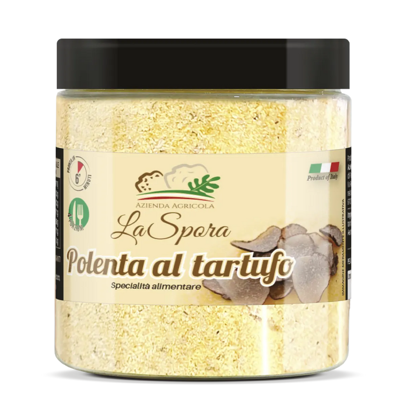 Polenta with truffle