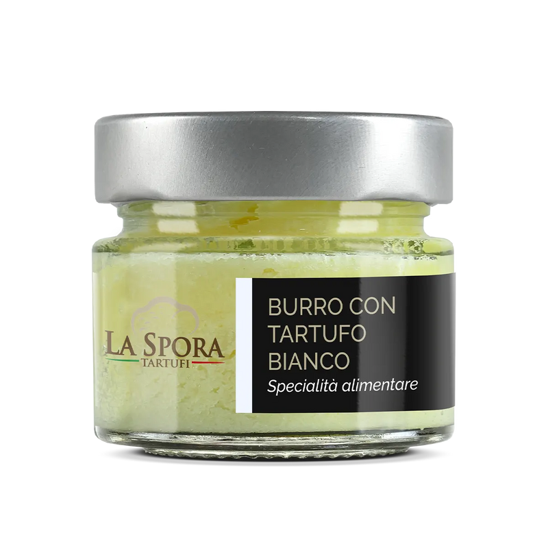 Burro con tartufo bianco