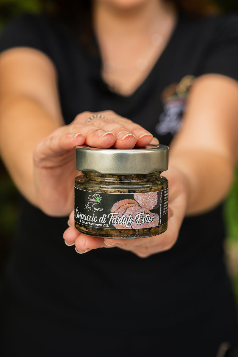 Summer truffle carpaccio