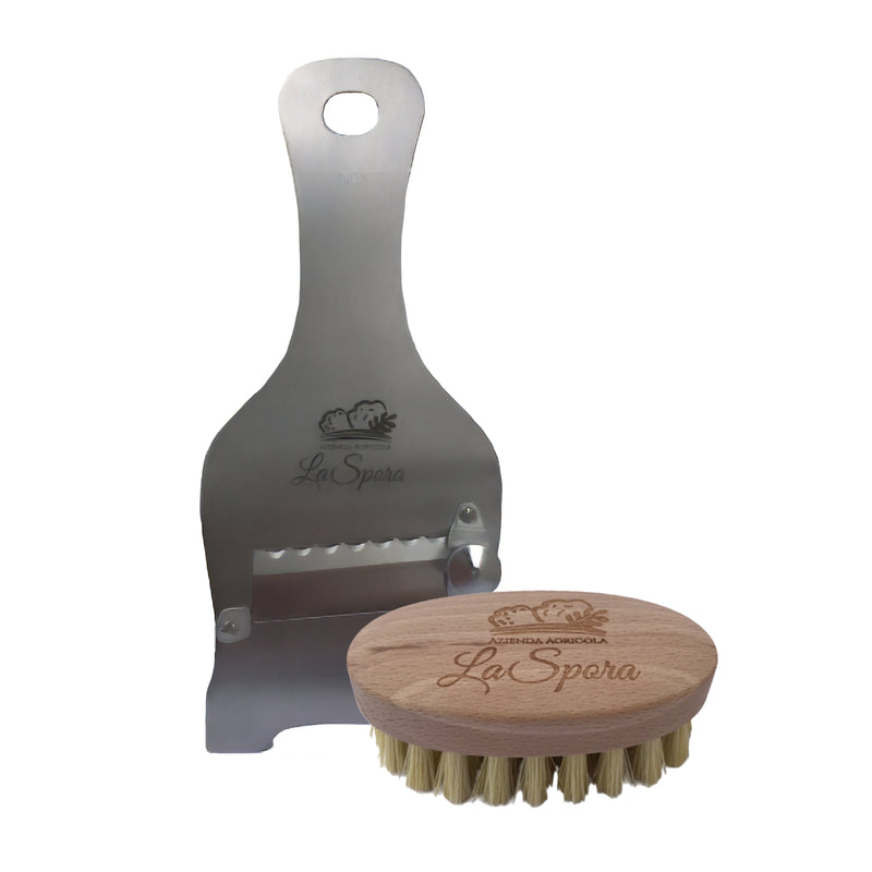 Kit servitartufi: Affettatartufi + Spazzola