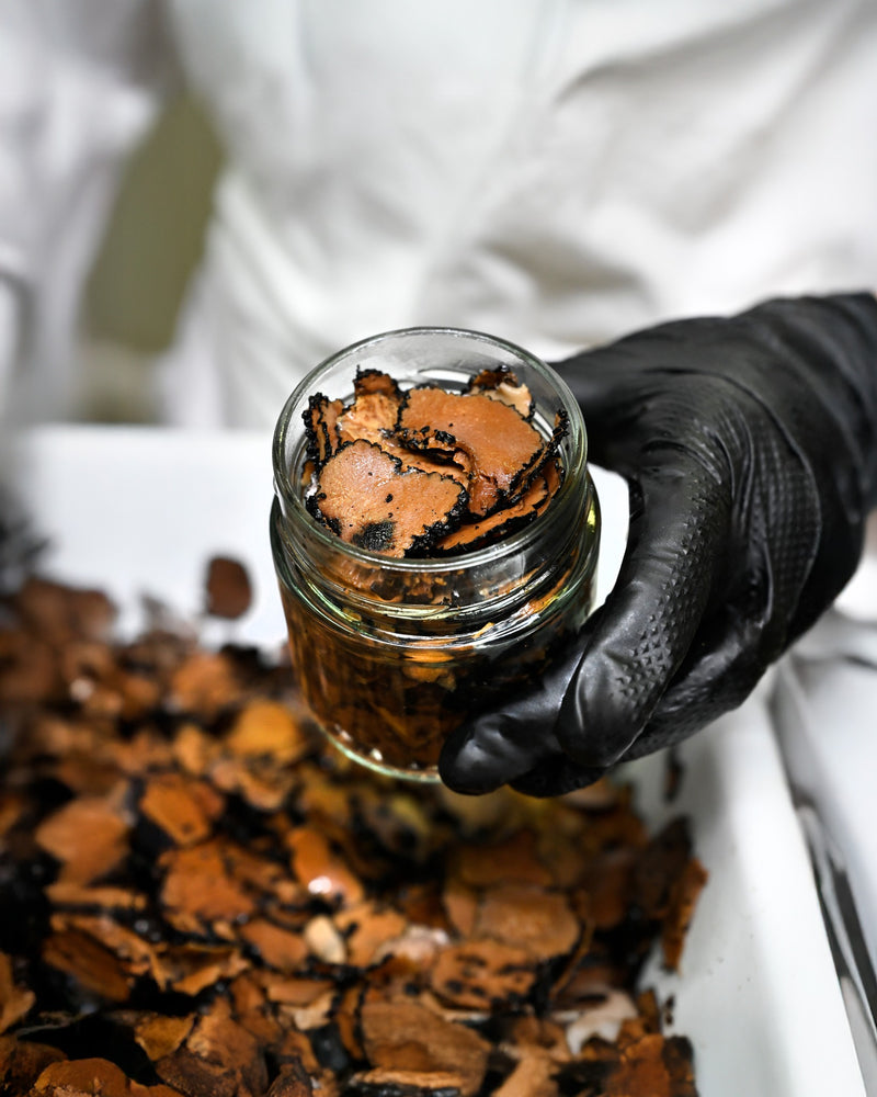 Summer truffle carpaccio