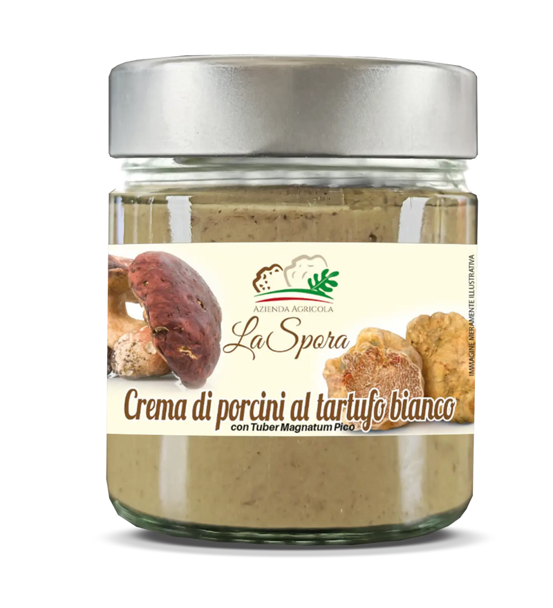 Steinpilzcreme mit weißem Trüffel