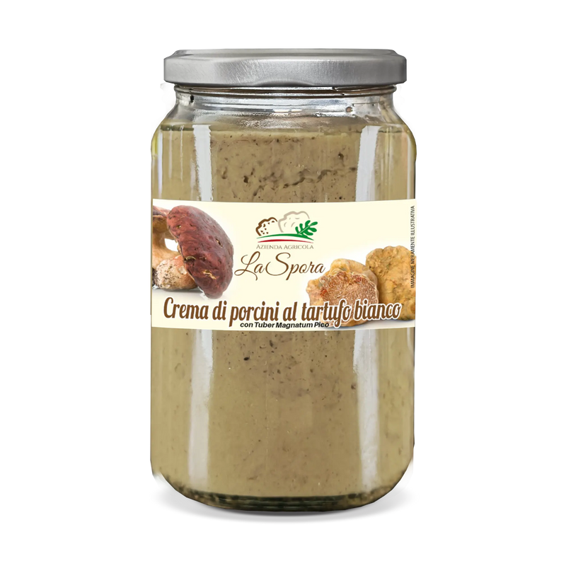 Steinpilzcreme mit weißem Trüffel