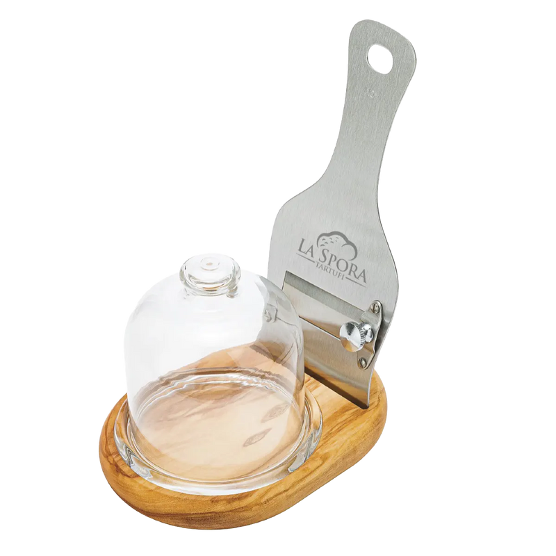 Mini servitartufi in legno completo