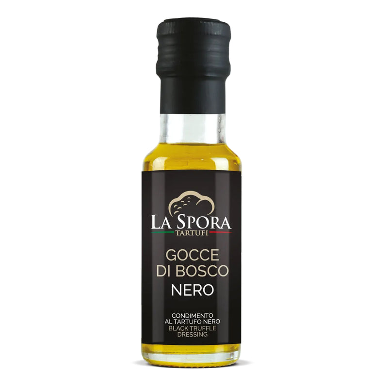 Condimento a base di olio extravergine di oliva al tartufo nero